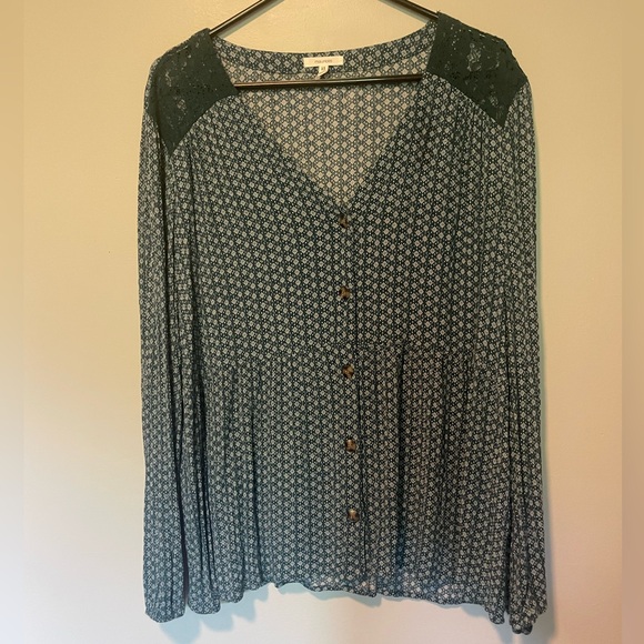 Maurices Women’s Babydoll Tunic Top Sz XXL - Picture 2 of 6